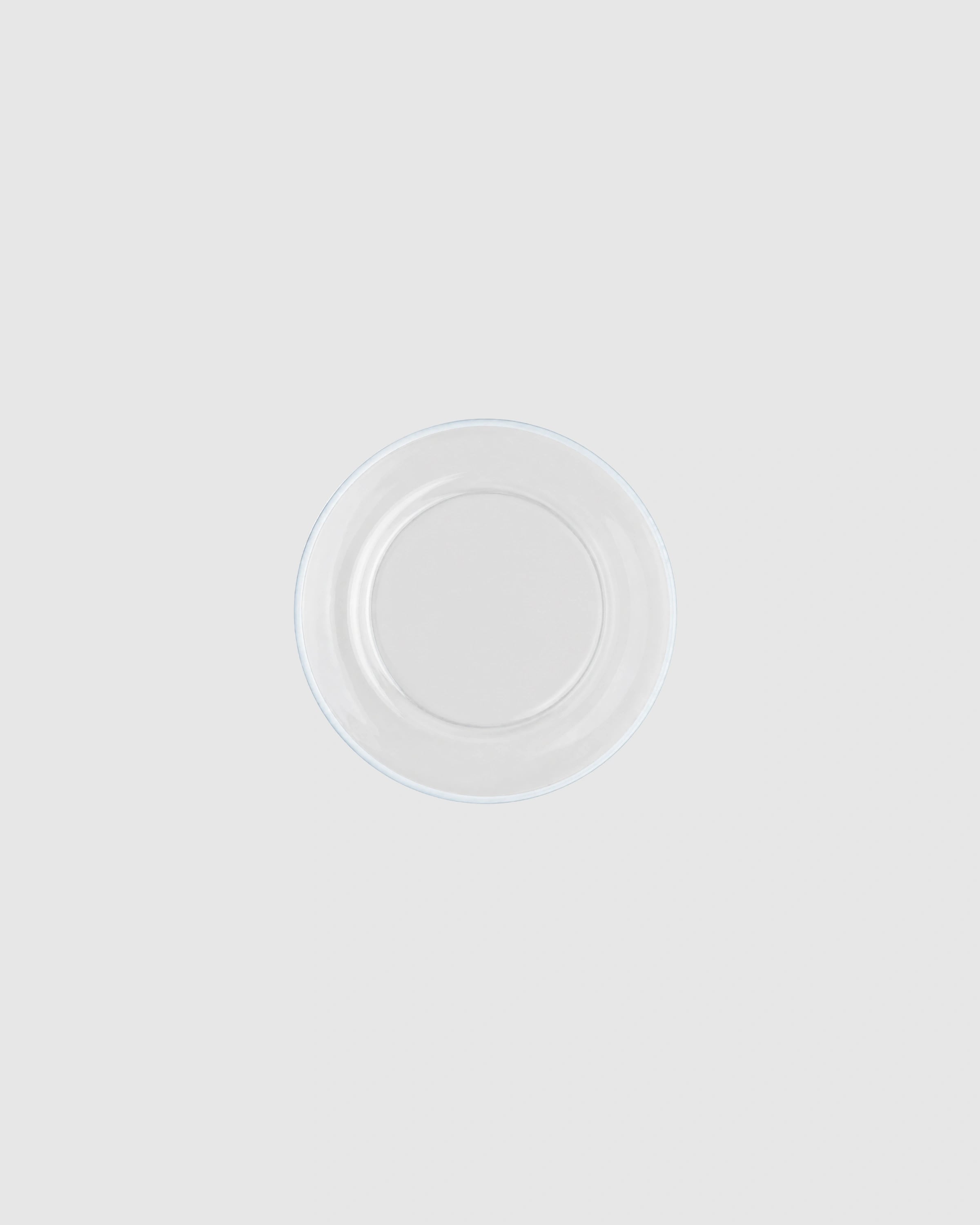 Clarity White dinner plate