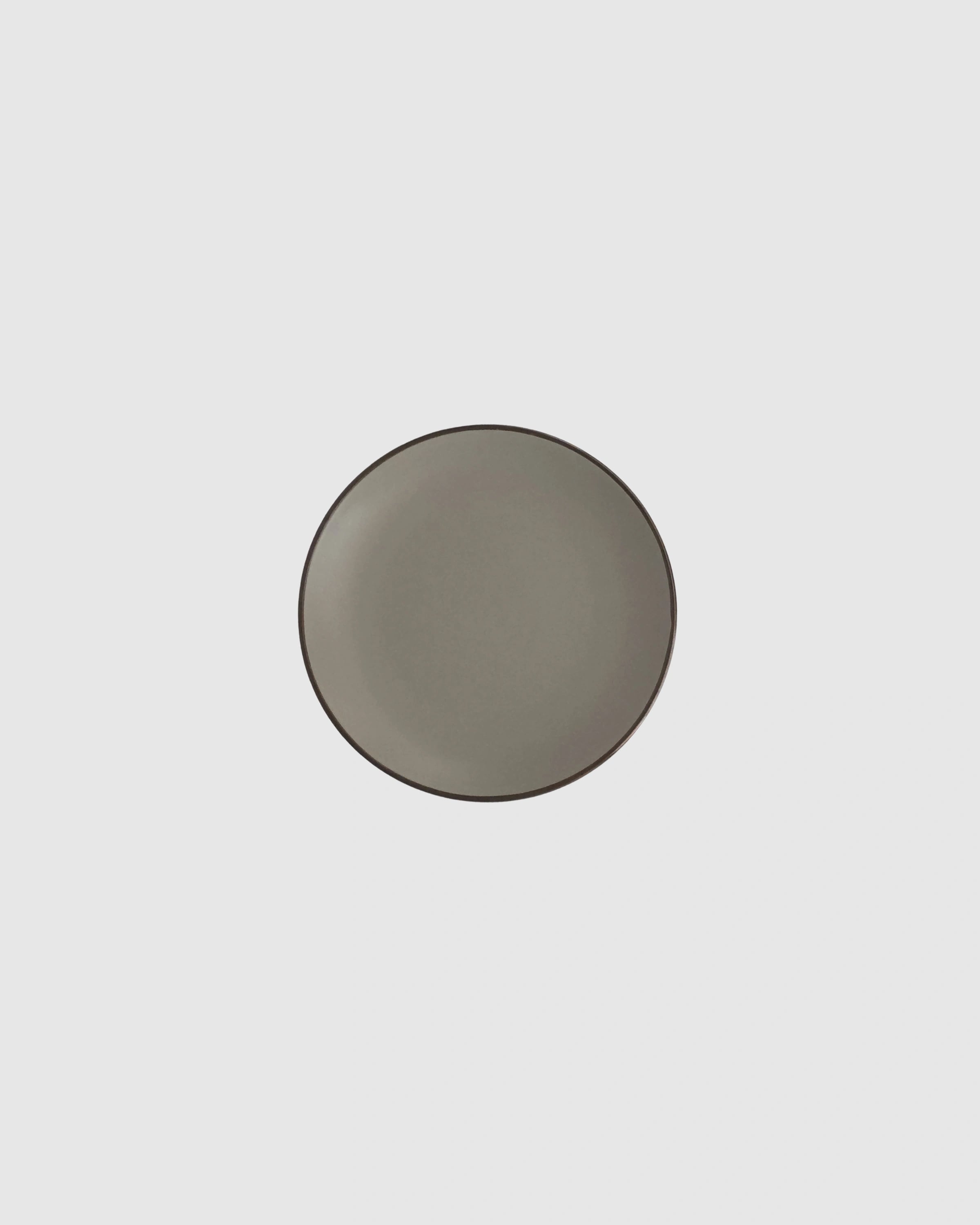 Down to Earth Light Grey Salad Plate