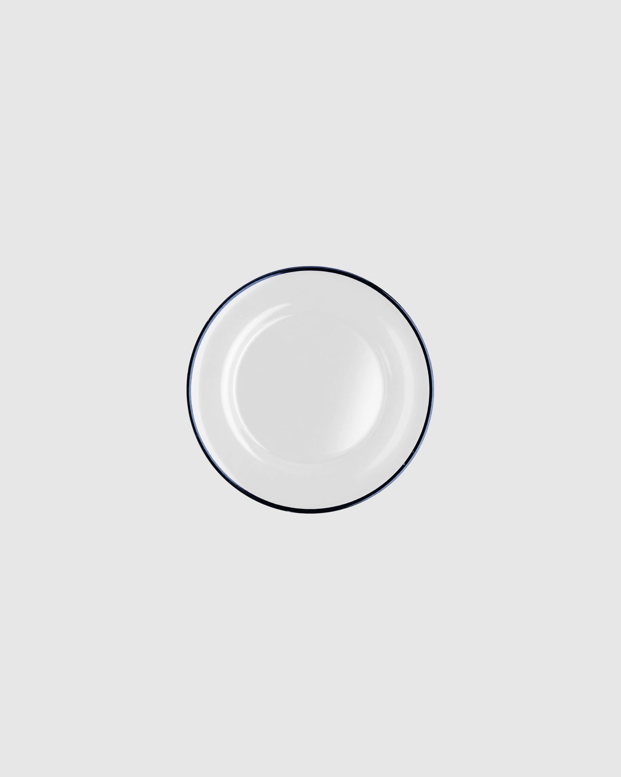 Clarity Black salad plate