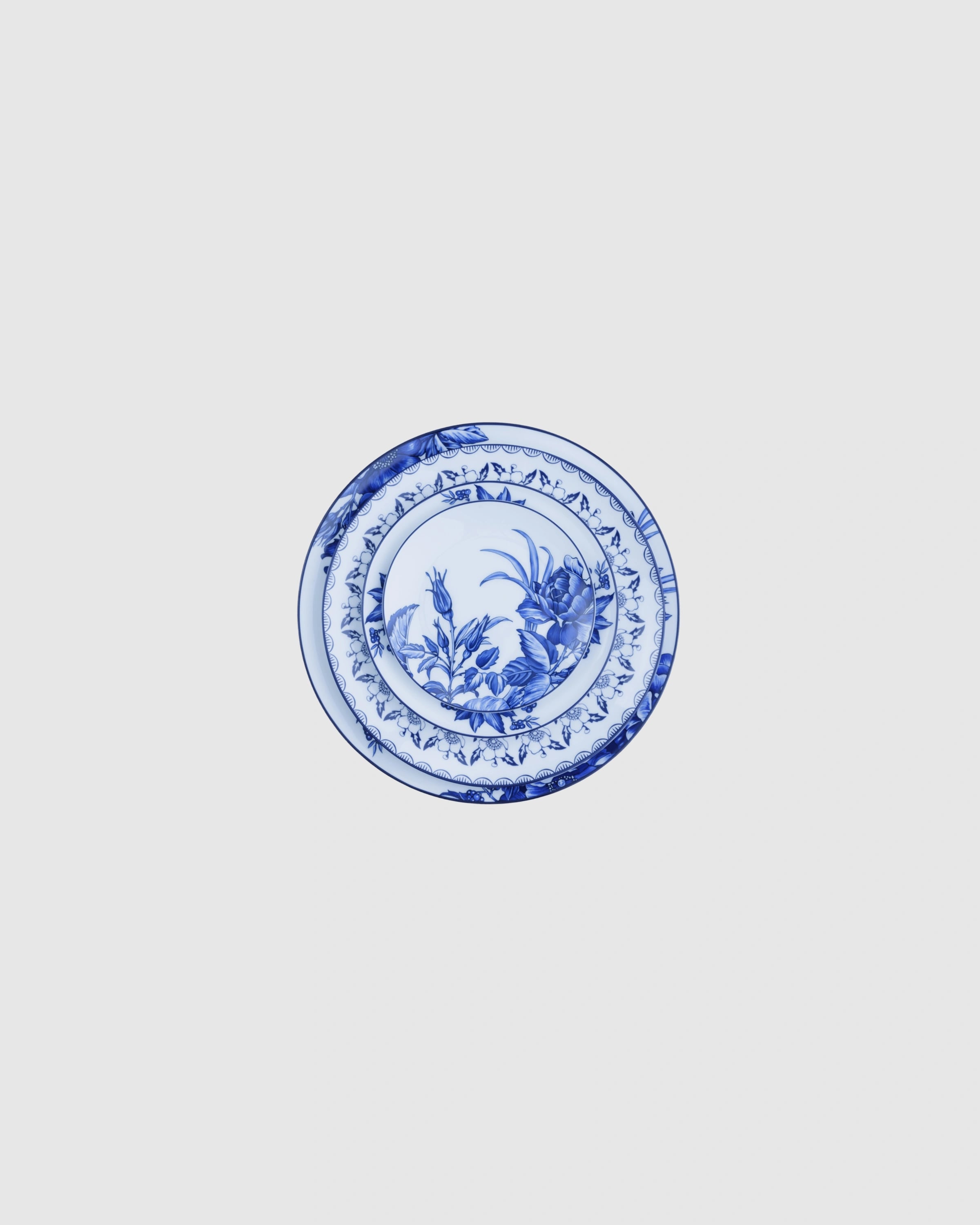 Blue Bouquet Bread & Butter Plate