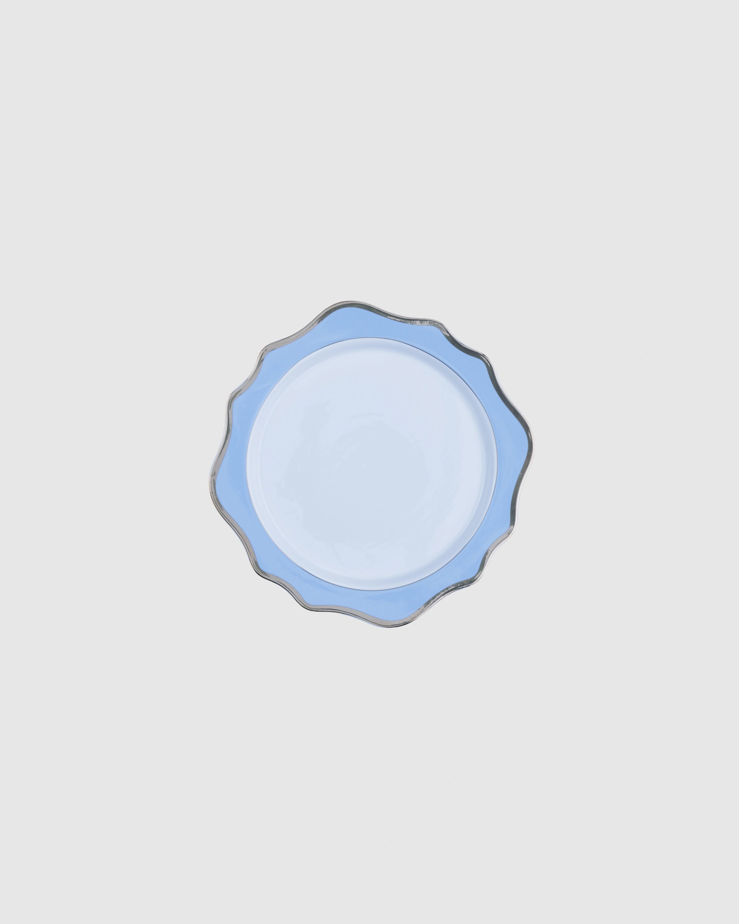 Scallop Sky charger plate