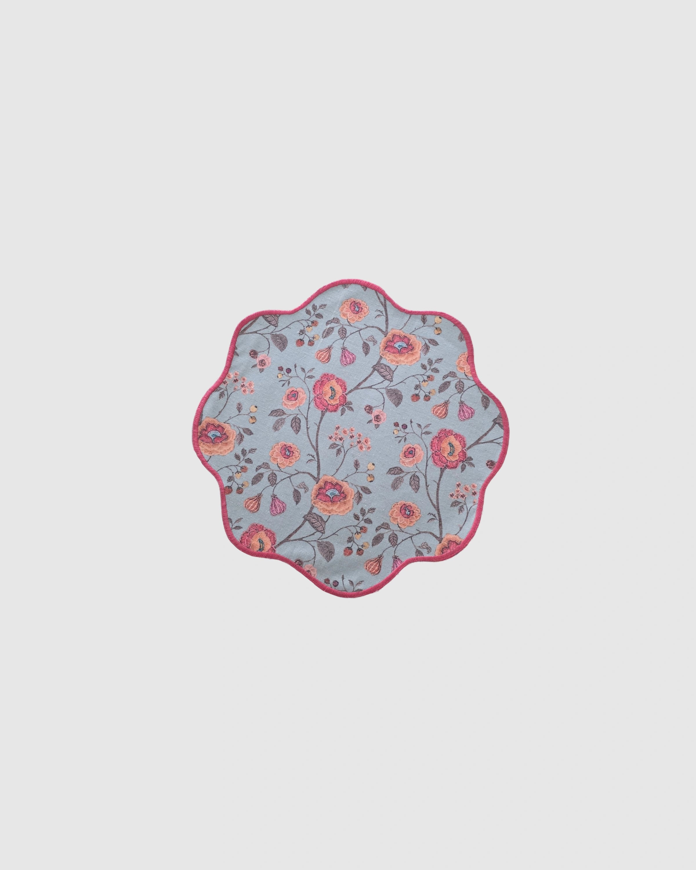 Floral Scalloped Placemat