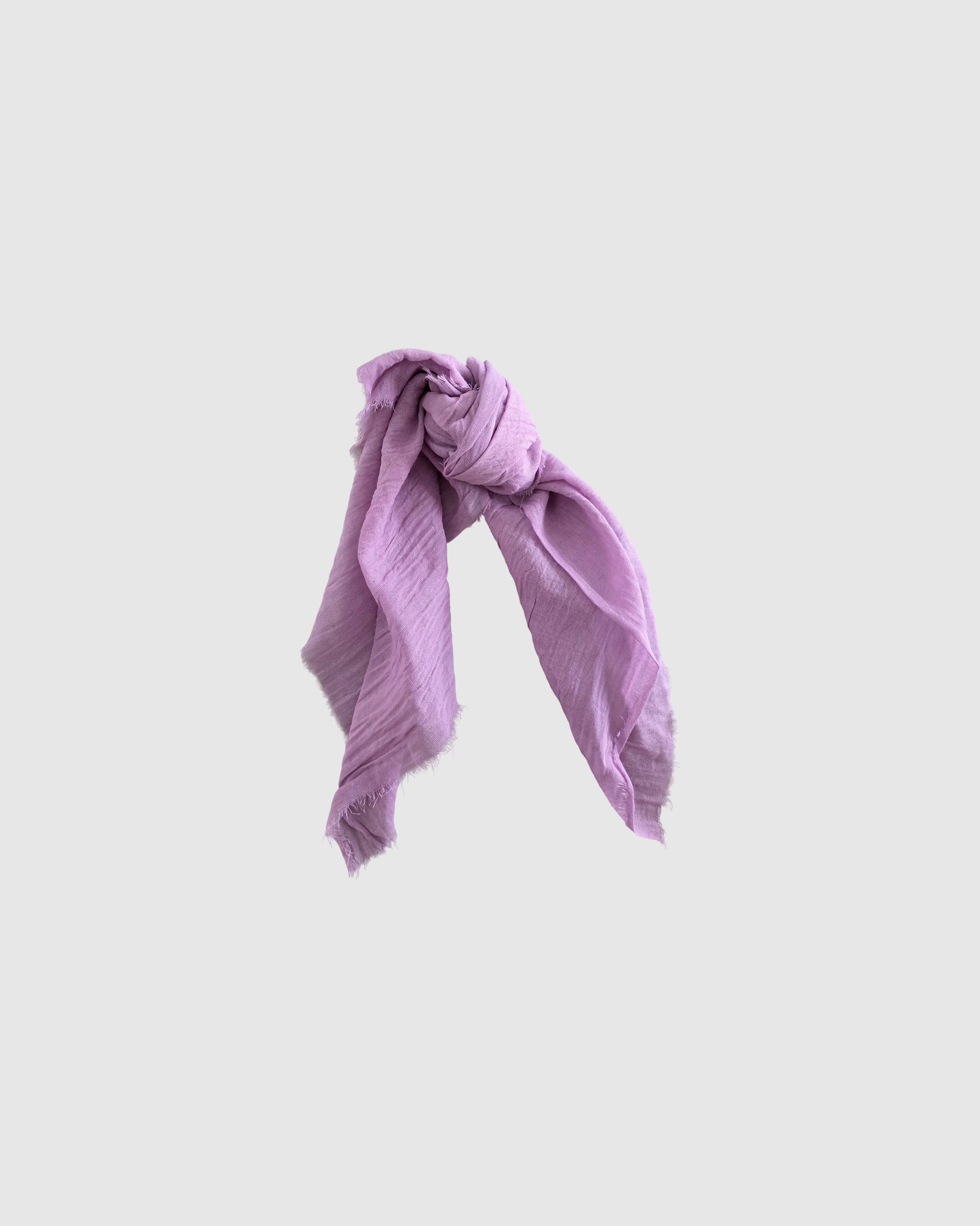 Creased Light Purple Linen Napkin
