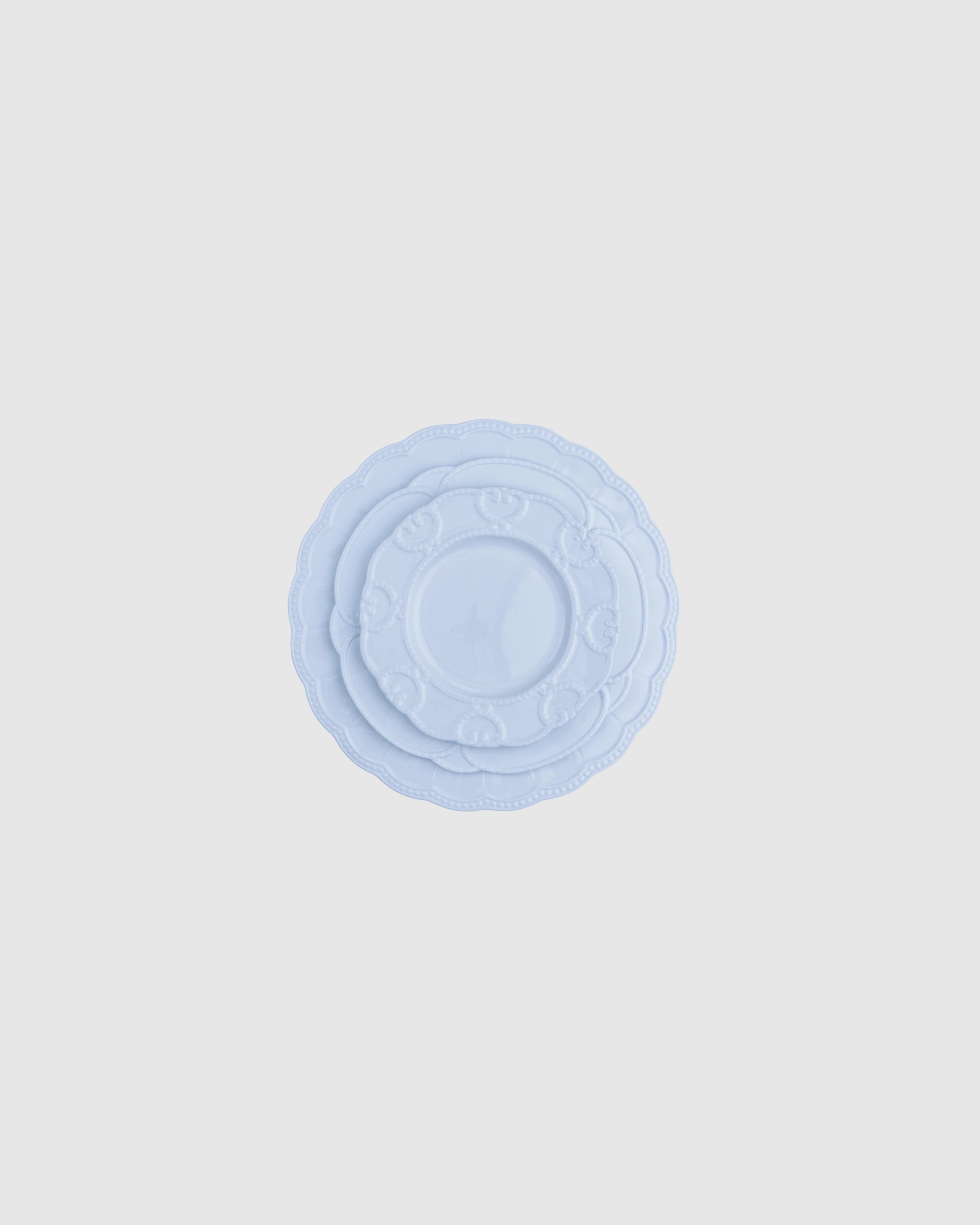 Blossom White salad plate