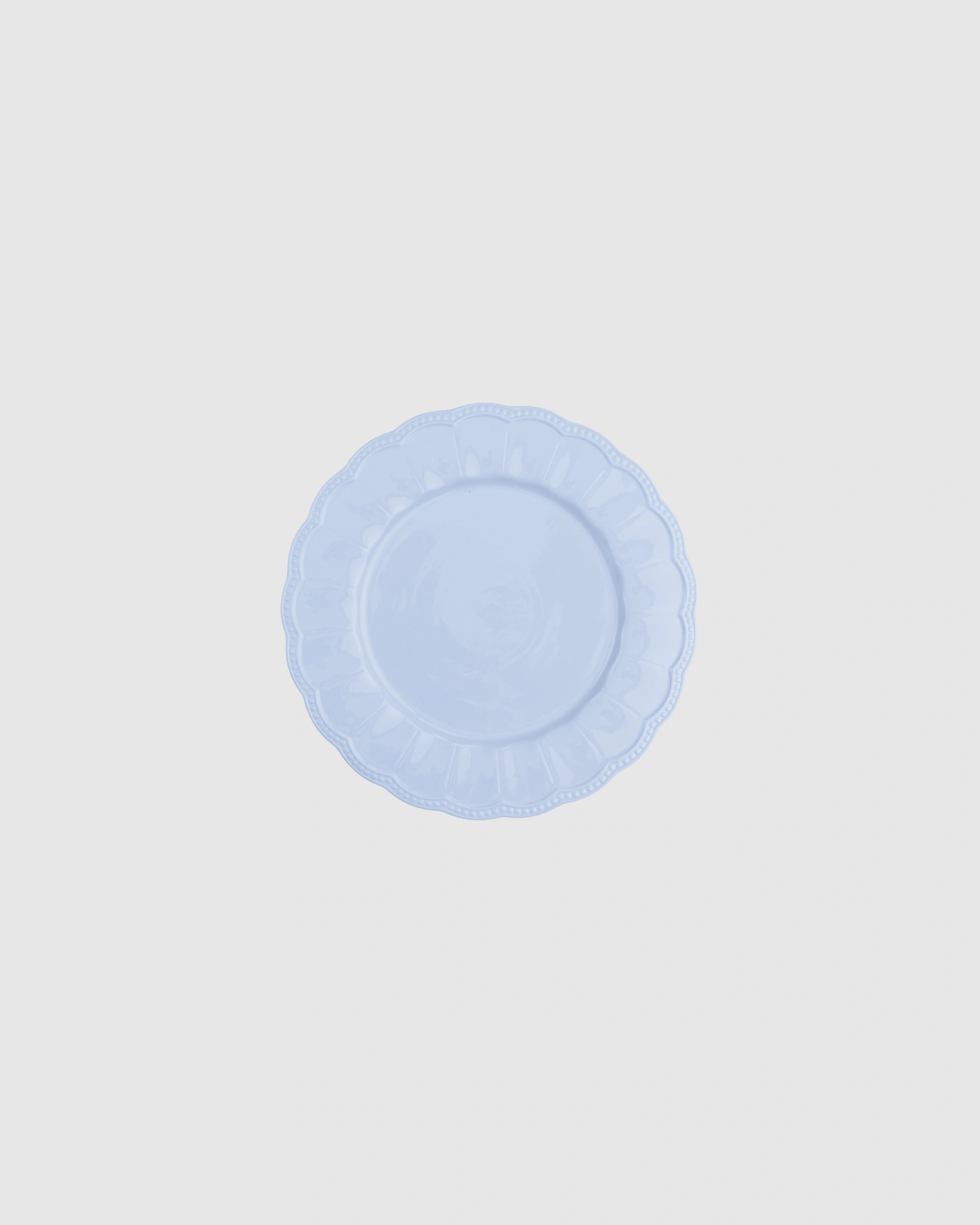 Blossom White charger plate