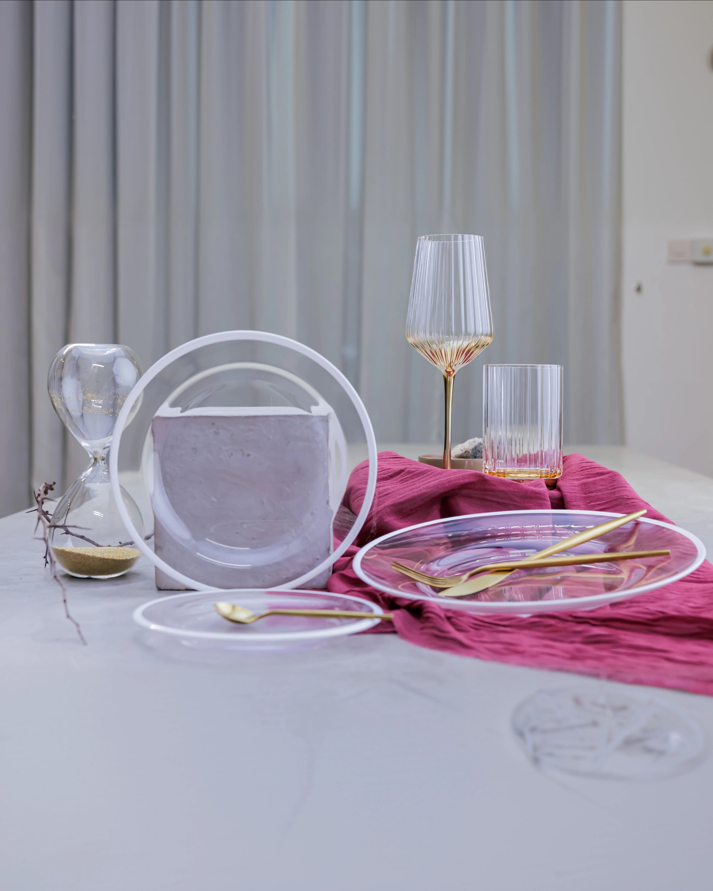 Clarity White bread & butter plate – photo 2 of 2