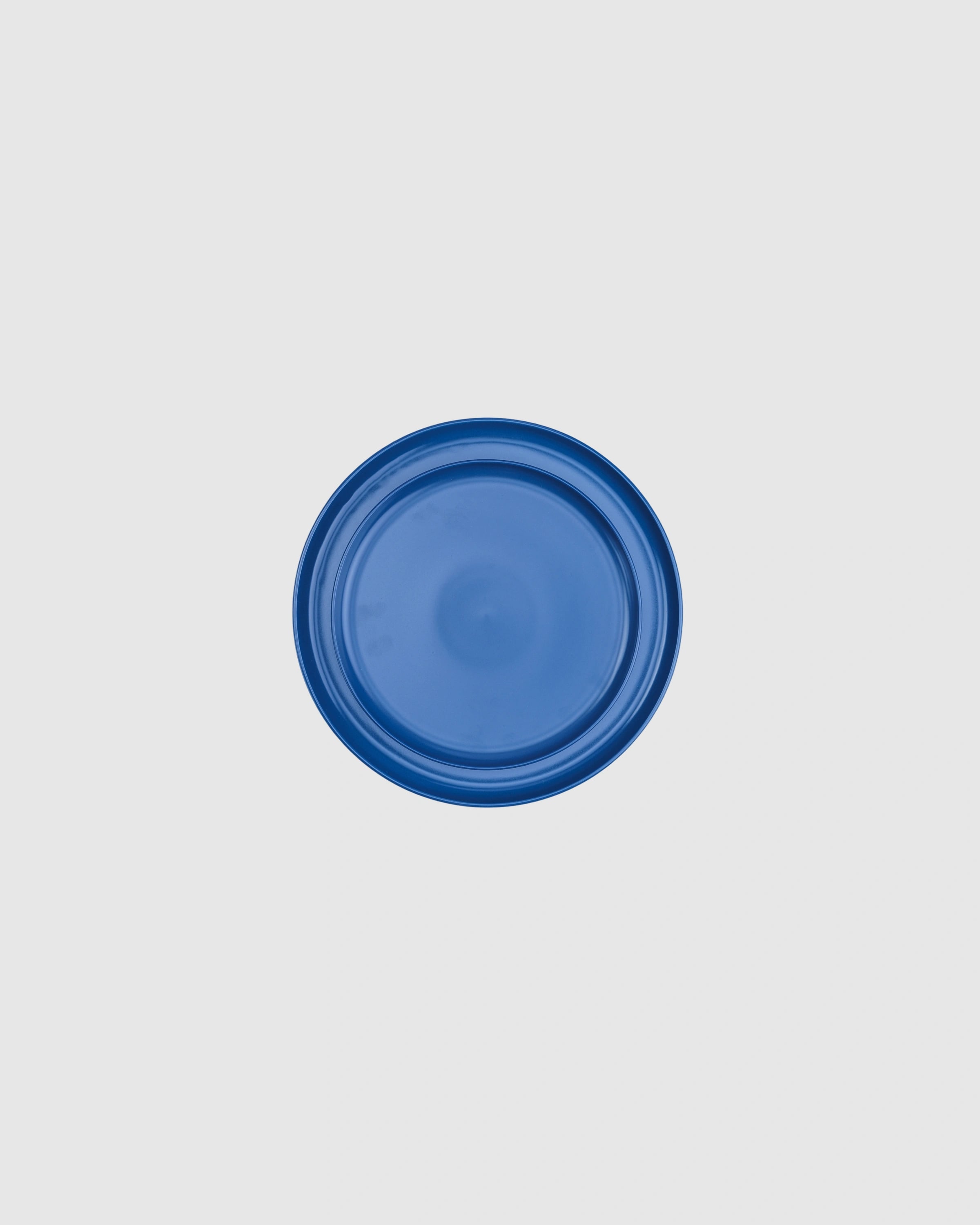 Azure Matt Blue Salad Plate