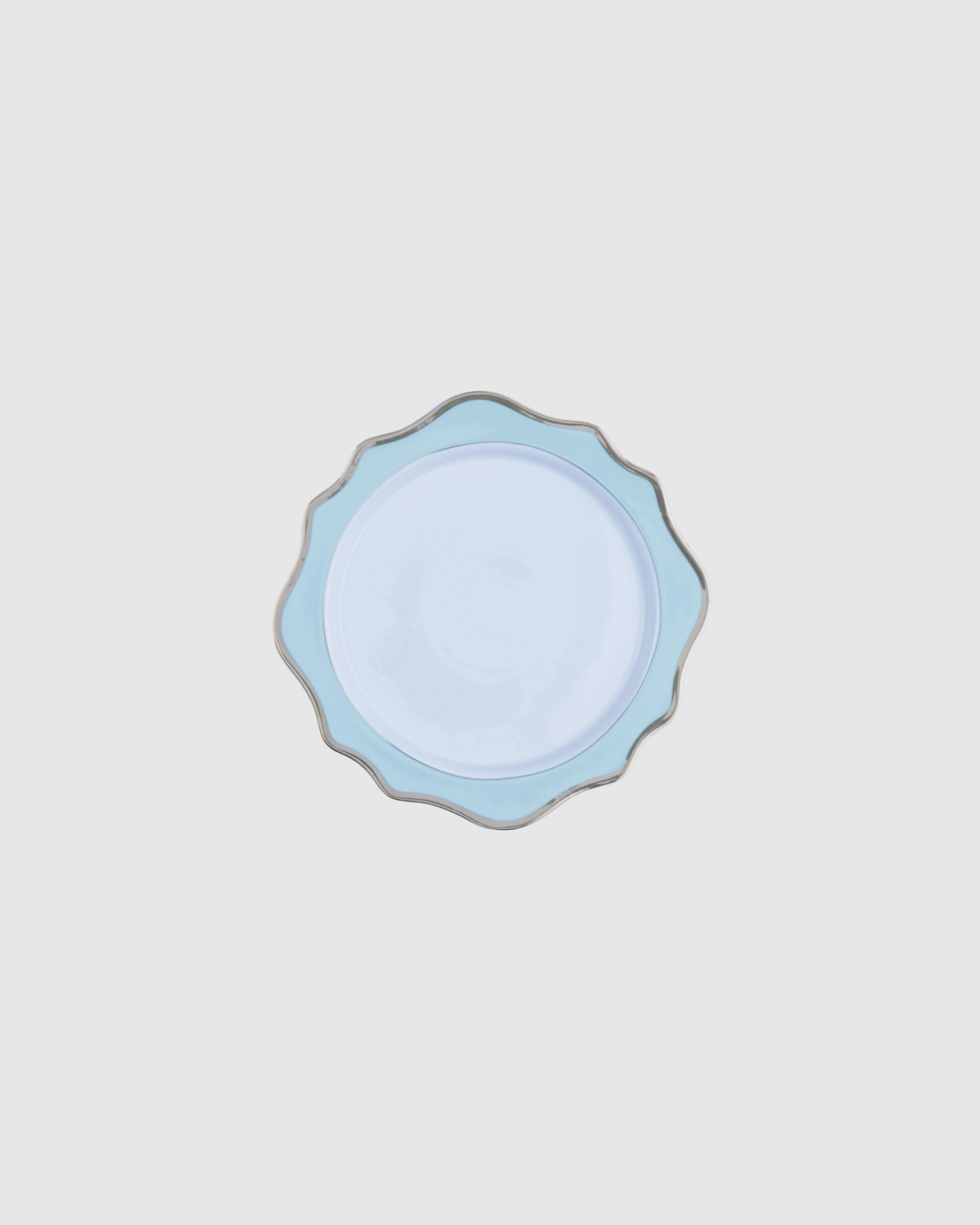 Scallop Tiffany charger plate