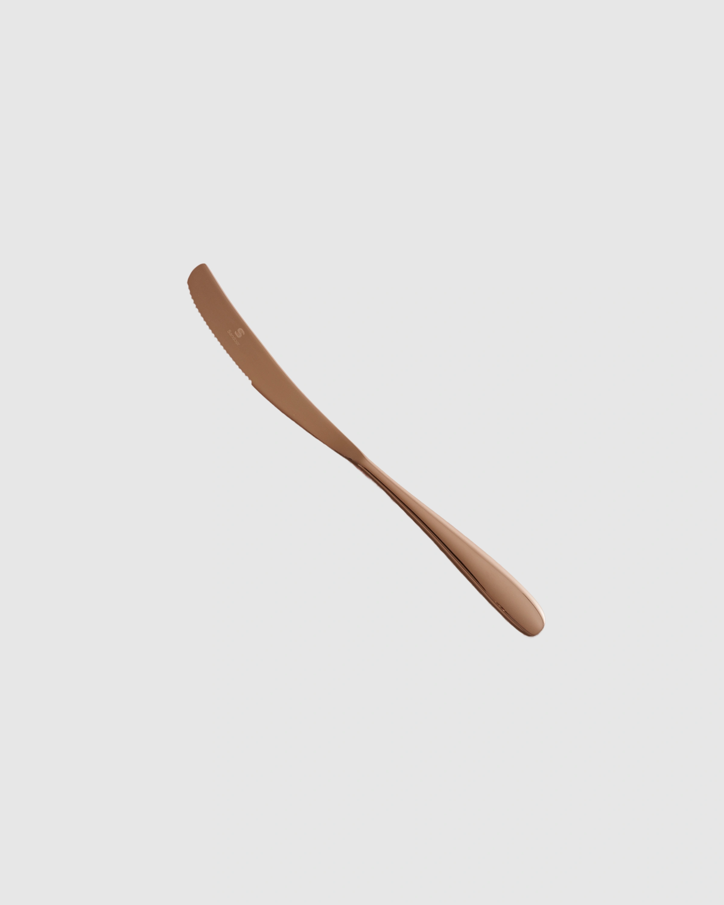 Copper Mirror Dinner Knife