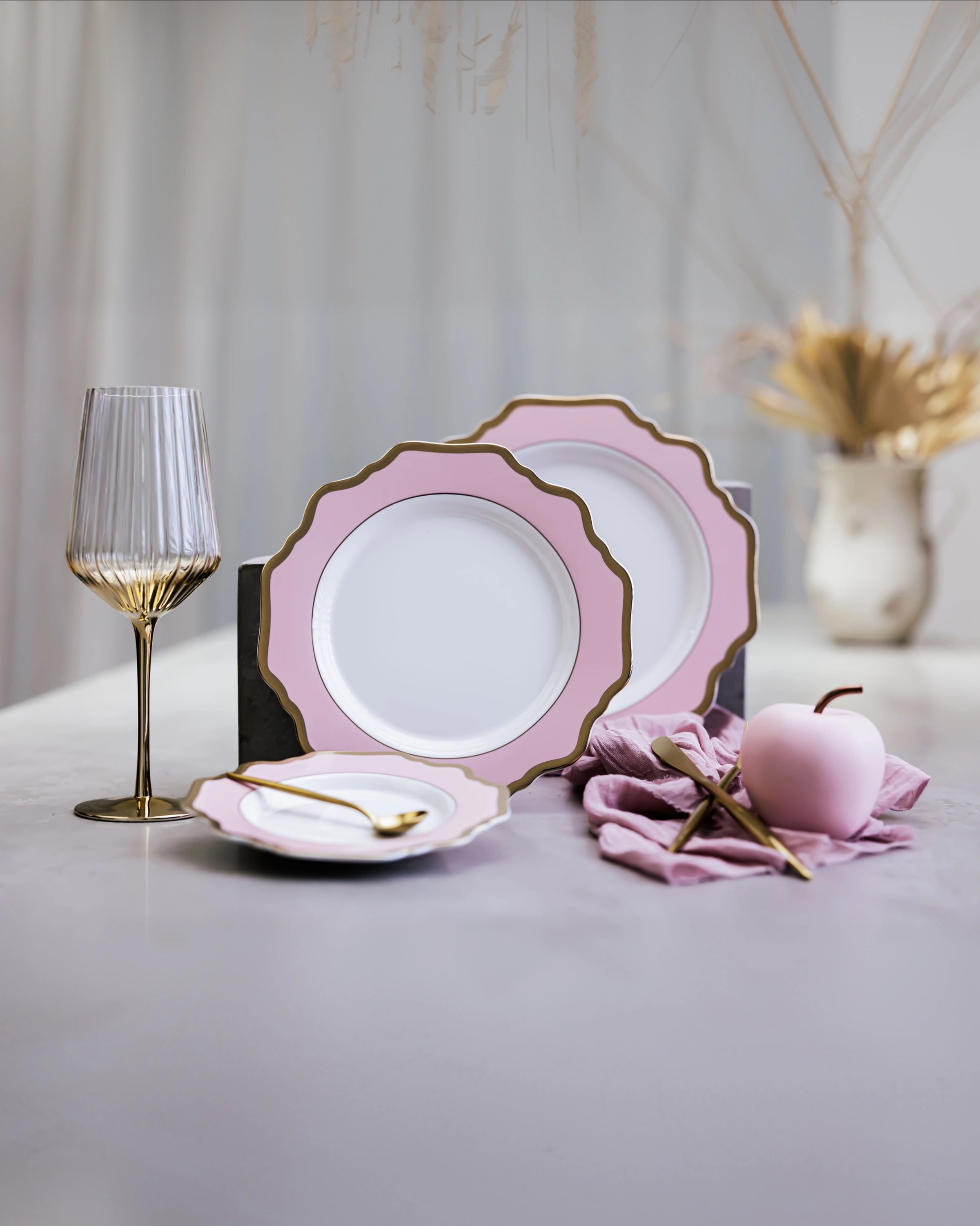 Scallop Rose Bread & Butter Plate – photo 2 of 2
