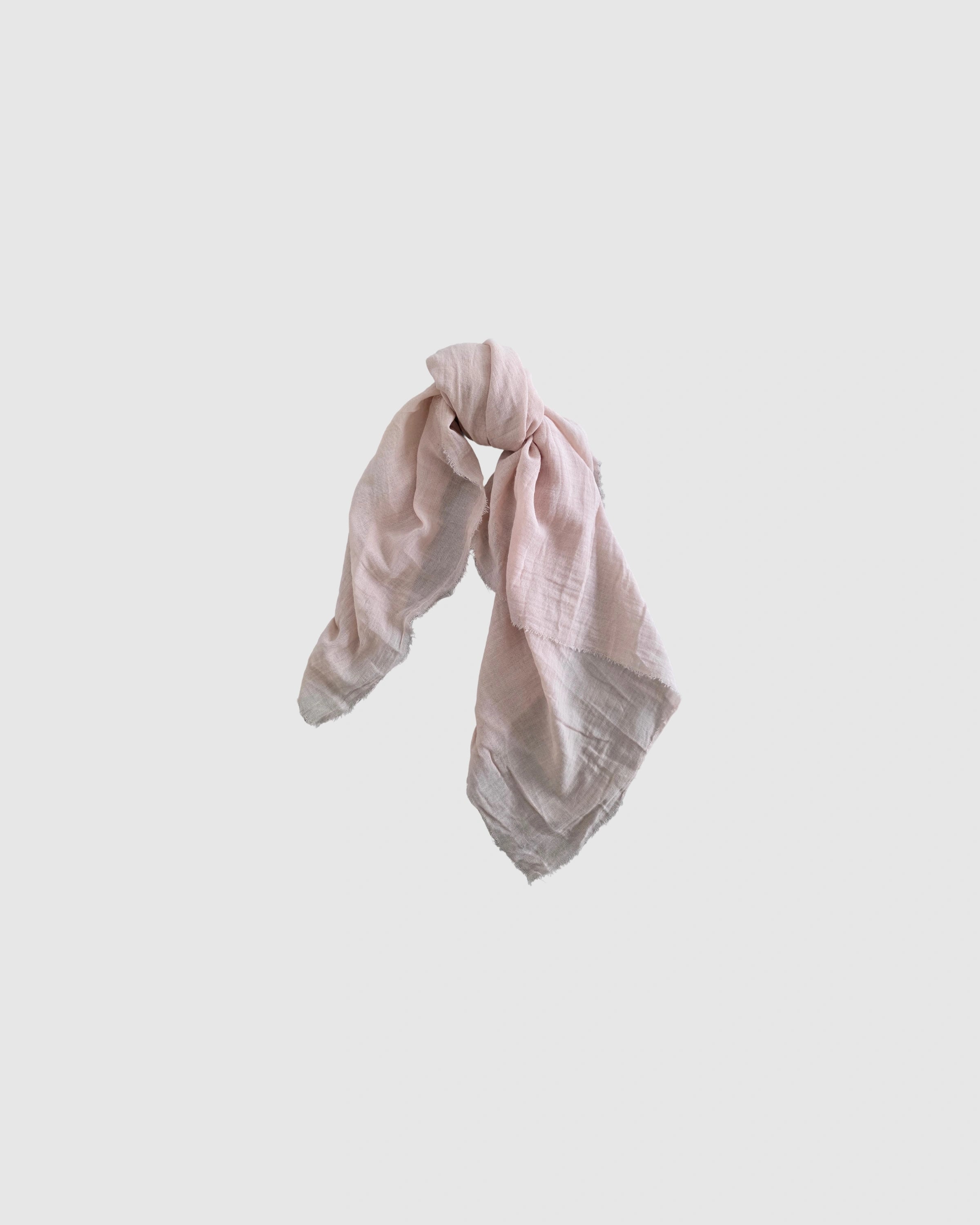 Creased Beige Linen Napkin