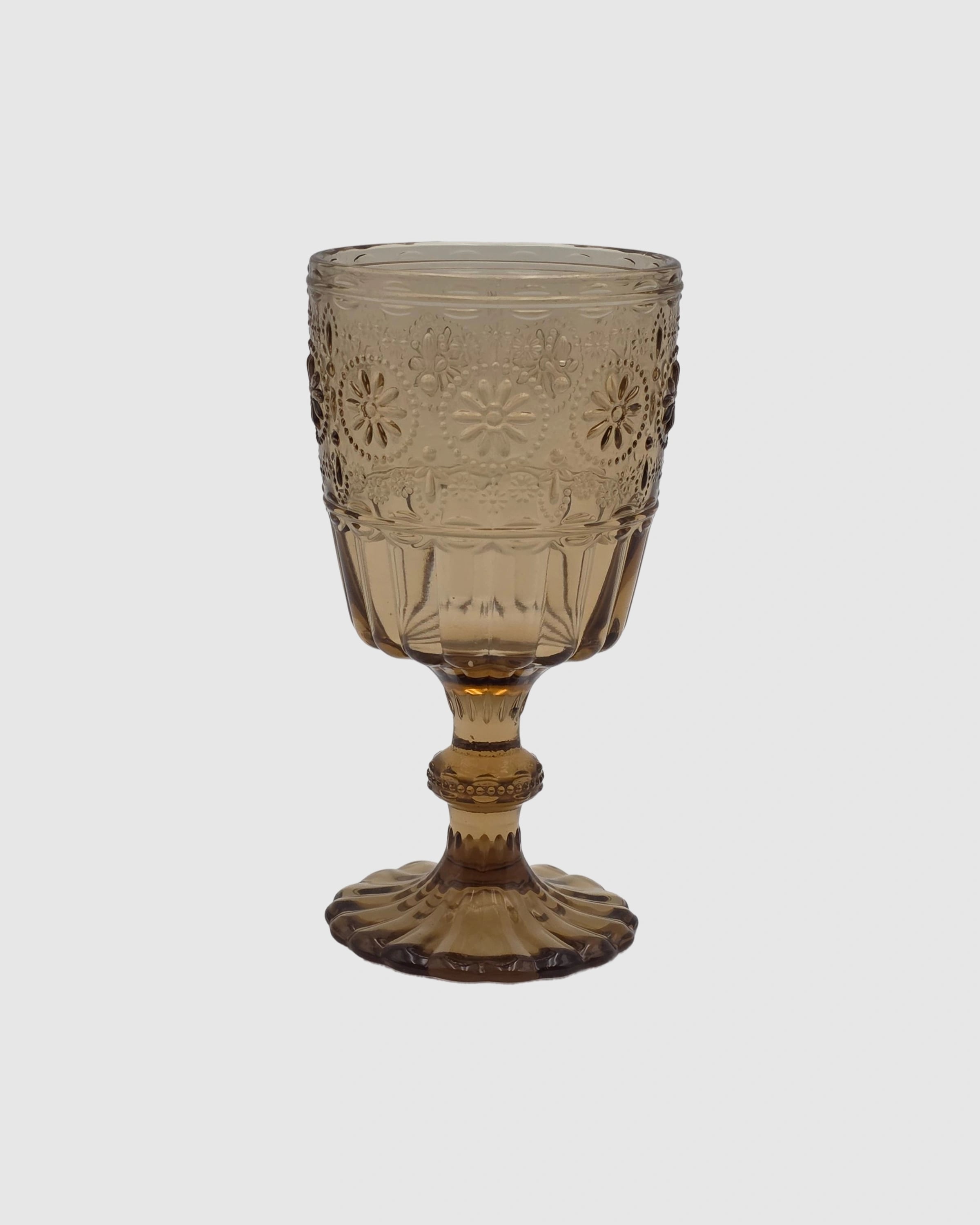 Amber Goblet